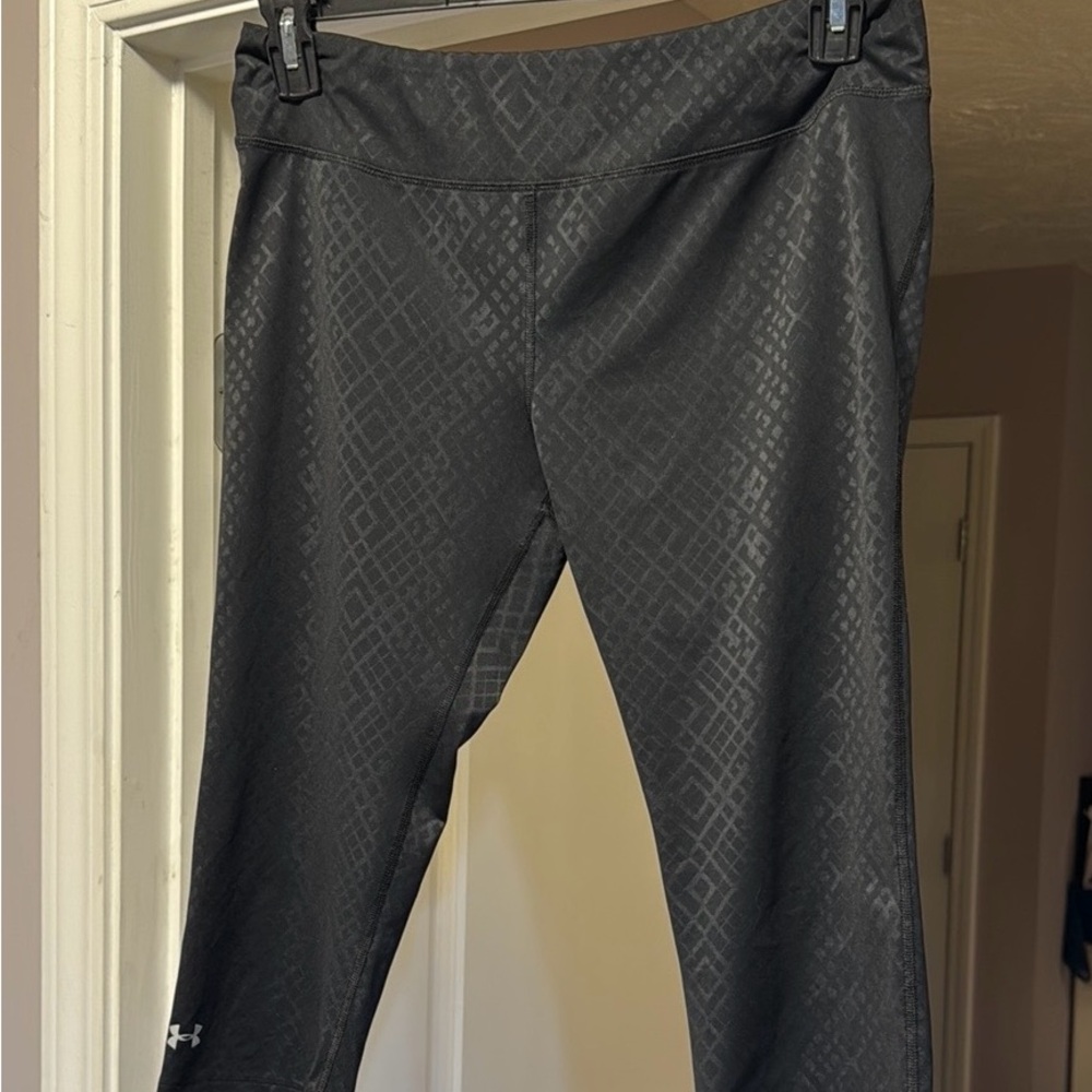 Under Armour Black Patterned Leggings